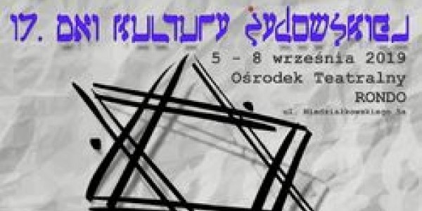 17. dni kultury żydowskiej w Słupsku - plakat