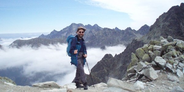 prof, Stanisław Krajewski w Tatrach