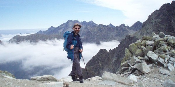 prof. Stanisław Krajewski w Tatrach