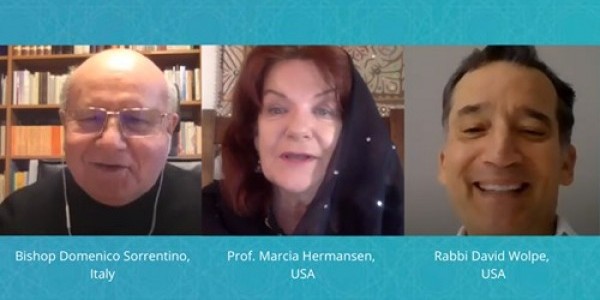 Coronaspection: Introspection VIII:  Bishop Domenico Sorrentino - Italy, prof. Marcia Hermansen - USA, Rabbi David Wolpe - USA.