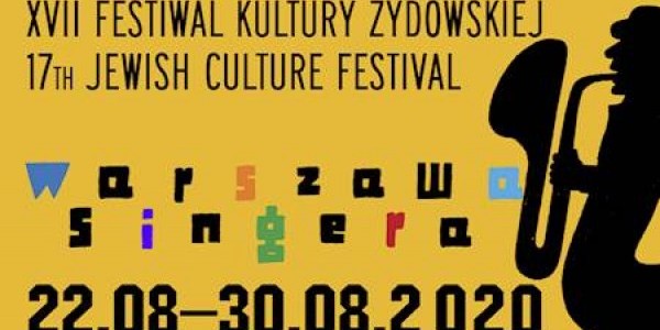 Festiwal Warszawa Singera. Jak co roku, Żydowski Instytut Historyczny jest partnerem cyklu wydarzeń - plakat festiwalu.