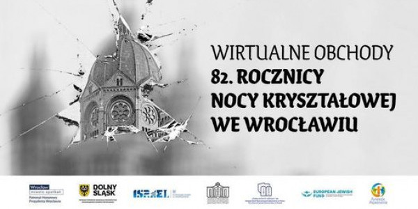 82. rocznica Nocy Kryształowej. Obchody wirtualne - program.