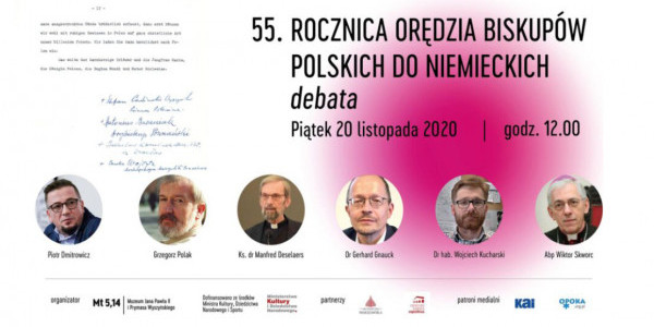 55. rocznicą orędzia biskupów polskich do niemieckich