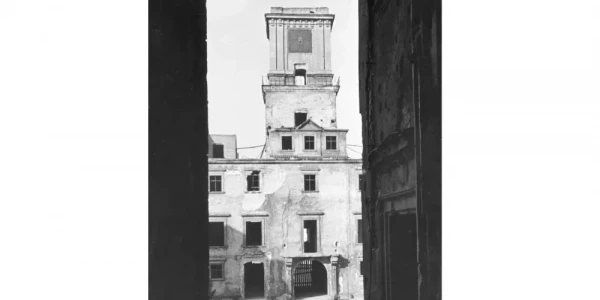 Ruiny Zamku Królewskiego w Warszawie, 1939 r. Narodowe Archiwum Cyfrowe