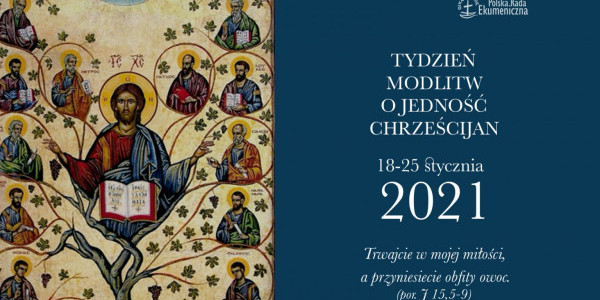 Tydzień Modlitw o Jedność Chrześcijan 2021 - plakat