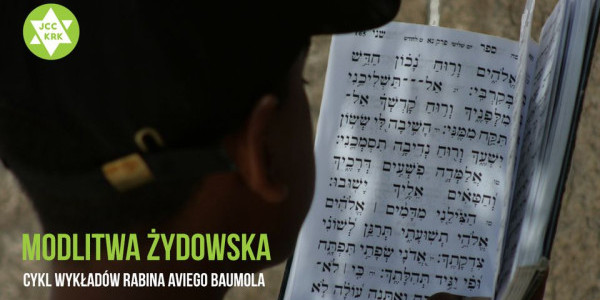 Cykl wykładów rabina Aviego Baumola - plakat