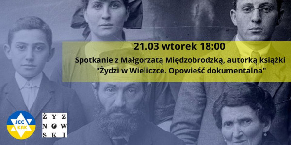 Spotkanie autorskie z Małgorzatą Międzobrodzką, autorką „Żydzi w Wieliczce. Opowieść dokumentalna”