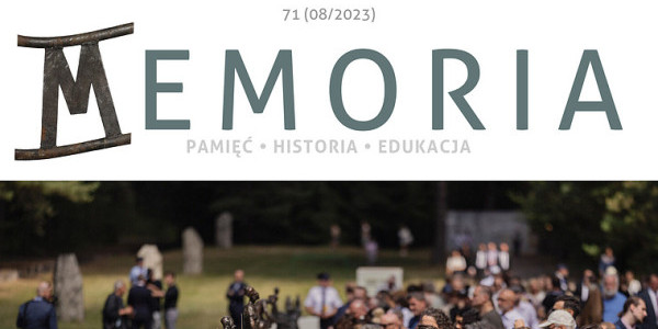 Miesięcznik "Memoria" Nr 71 (08/2023)