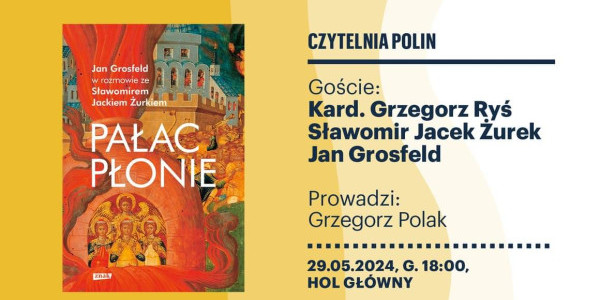 "Pałac płonie" - okładka