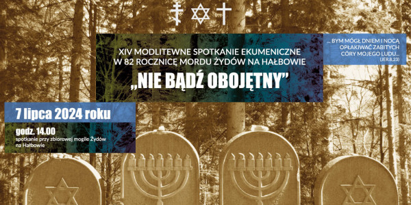 Zaproszenie na XIV Modlitewne Spotkanie Ekumeniczne - Hałbów 2024