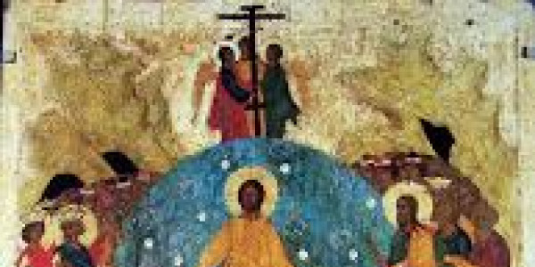 Ikona Zstąpienia Chrystusa do Otchłani - Karmel.pl (fragment)