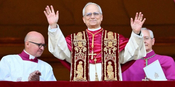 Papież Leon XIV, 8 maja 2025, Watykan. Fot. Vatican News