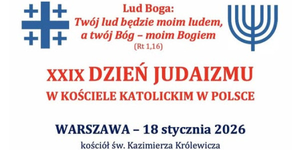 Warszawskie obchody XXIX Dnia Judaizmu w Kościele katolickim