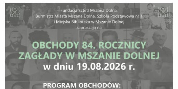 84. Rocznicy Zagłady w Mszanie Dolnej