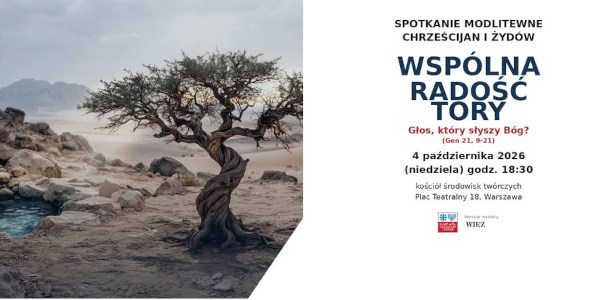 Wspólna Radość Tory,  spotkanie modlitewne chrześcijan i Żydów