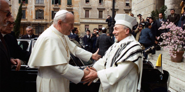 JP II wizyta w synagodze