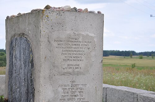 Jedwabne pomnik