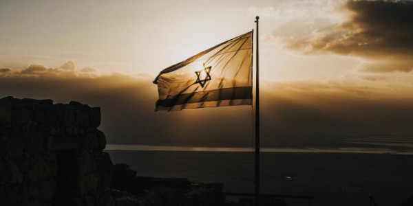 Izrael - flaga i wojna