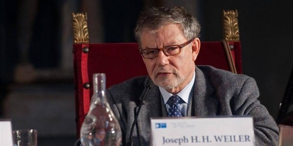 Joseph H.H. Weiler, laureat tytułu "Człowiek Pojednania"  Polskiej Rady Chrześcijan i Żydów